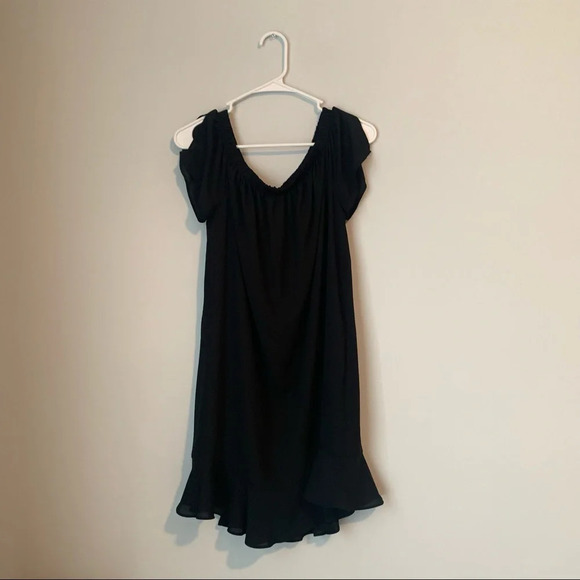 Express flowy black dress size M